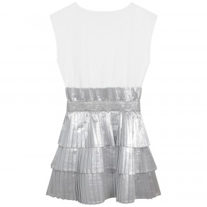 Karl Lagerfeld Φόρεμα Λευκό Silver (23160785)