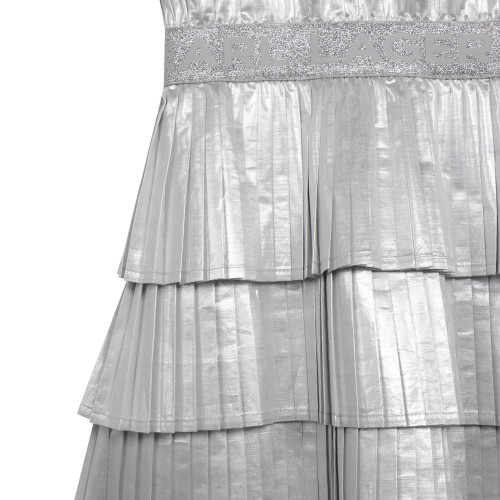 Karl Lagerfeld Φόρεμα Λευκό Silver (23160785)