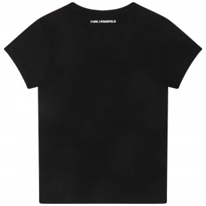 Karl Lagerfeld T-Shirt Μαύρο (23162001)
