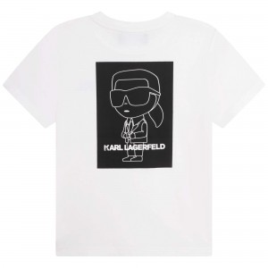 Karl Lagerfeld T-Shirt Λευκό (23162011)