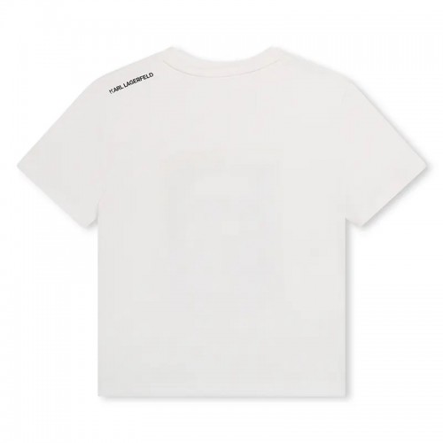 Karl Lagerfeld T-Shirt Λευκό 6-8-10-12 (Z30041 10P)