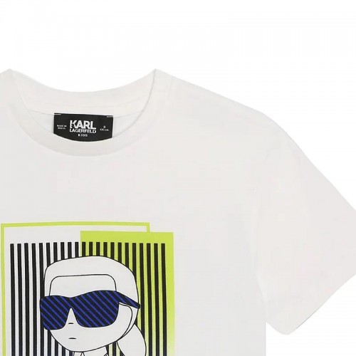 Karl Lagerfeld T-Shirt Λευκό 6-8-10-12 (Z30041 10P)