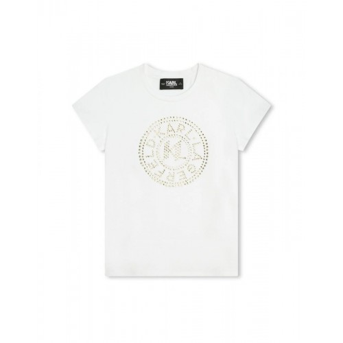 Karl Lagerfeld Μπλούζα Round Logo 14-16 (24163419)