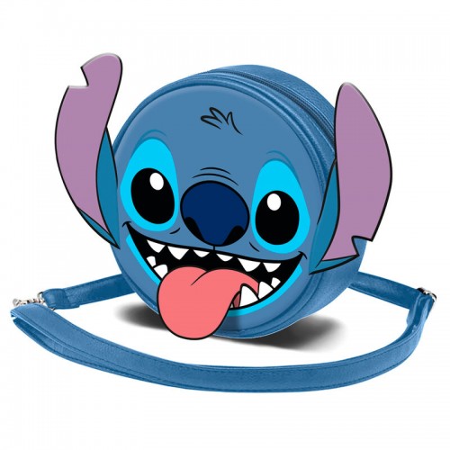 Karactermania Lilo & Stitch Τσαντάκι Στρογγυλό Stitch Tongue (04770)
