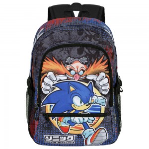 Karactermania Σακίδιο Σχολικό Sonic The Hedgehog Checkpoint 44εκ. (05423)
