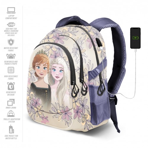 Karactermania Σακίδιο Σχολικό Πολυθεσιακό Frozen (07232)