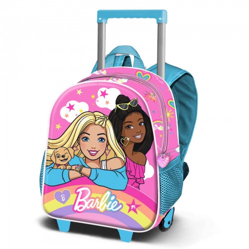 Karactermania Τρόλεϊ Νηπιαγωγείου 3D Barbie Rainbow (07492)