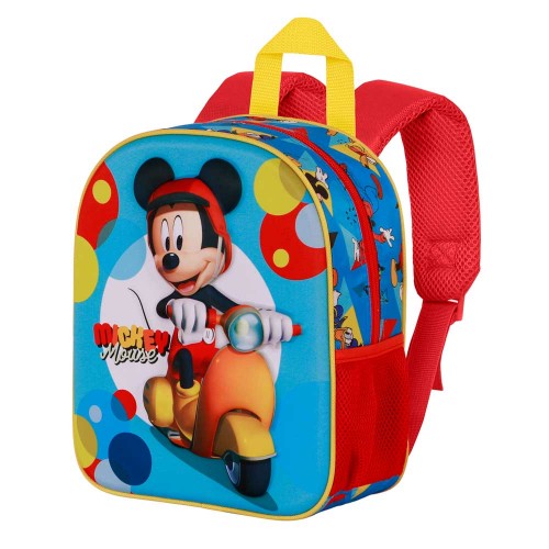 Karactermania Σακίδιο Νηπιαγωγείου 3D Mickey Scooter (08180)