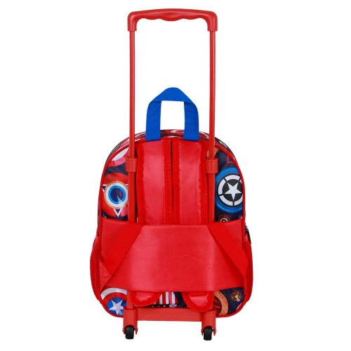 Karactermania Τρόλεϊ Νηπιαγωγείου 3D Captain America (08459)