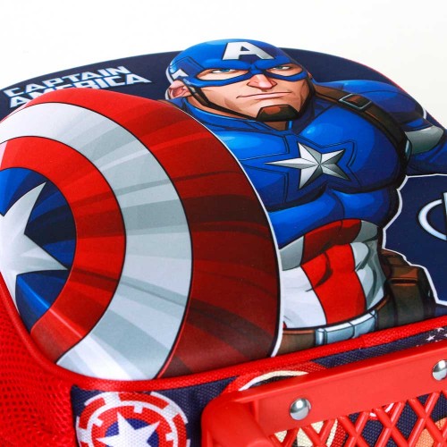 Karactermania Τρόλεϊ Νηπιαγωγείου 3D Captain America (08459)