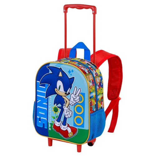 Karactermania Τρόλεϊ Νηπιαγωγείου 3D Sonic Unstoppable (08506)