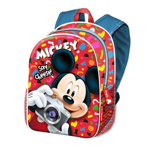 Σακίδιο Νηπιαγωγείου Mickey 3D Say Cheese (39881)