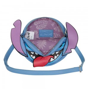 Karactermania Lilo & Stitch Τσαντάκι Στρογγυλό Stitch Tongue (04770)