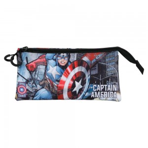 Karactermania Κασετίνα Τριπλή Captain America (05363)