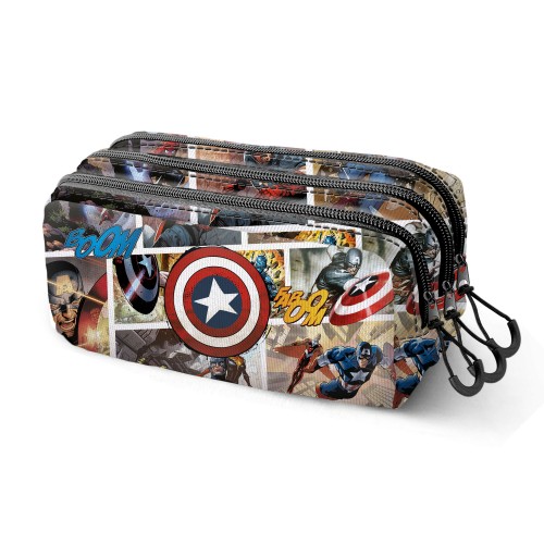 Karactermania Βαρελάκι Τριπλό Captain America (08342)
