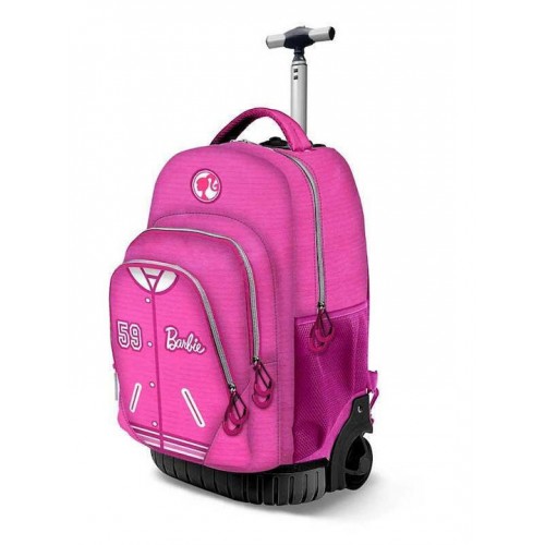 Karactermania Τρόλεϊ Σχολικό Barbie Pink (06985)