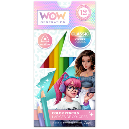 Wow Generation Σετ 48 Ξυλομπογιές με Μπλοκ (86876) Wow Generation Σετ 48 Ξυλομπογιές με Μπλοκ (86876)