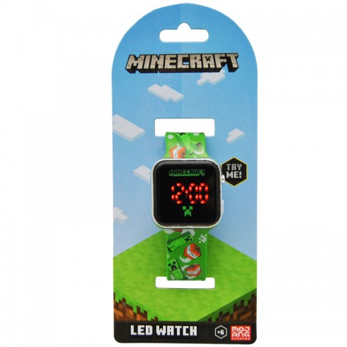 Kids Licensing Ρολόι Χειρός LED Minecraft (86904)