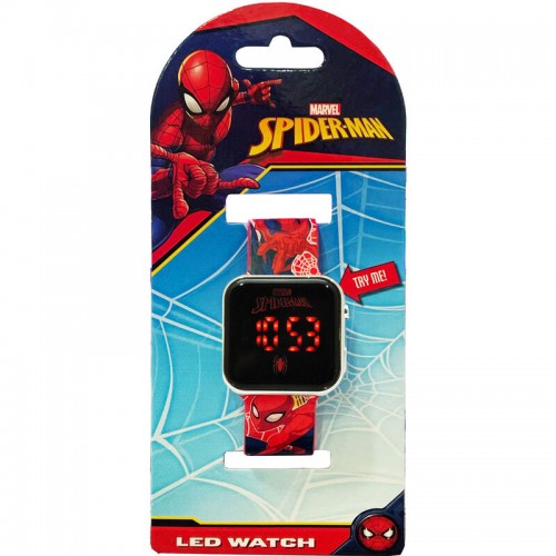 Kids Licensing Ρολόι Χειρός LED Spiderman (86905)