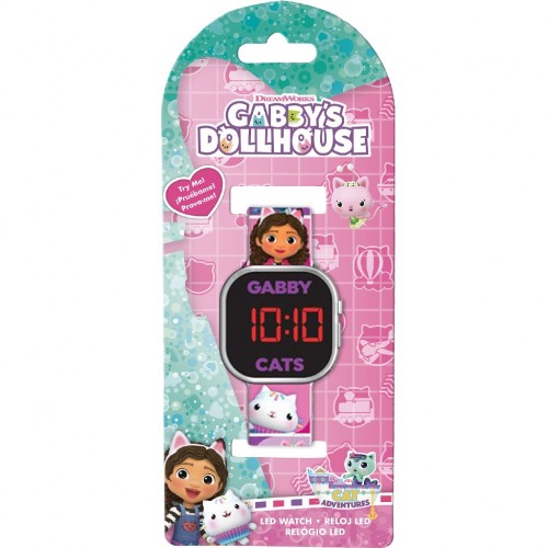 Kids Licensing Ρολόι Χειρός LED Gabby (87766)