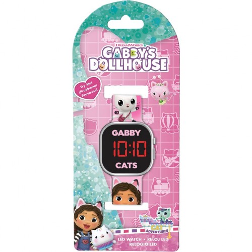 Kids Licensing Ρολόι Χειρός LED Gabby (87767)