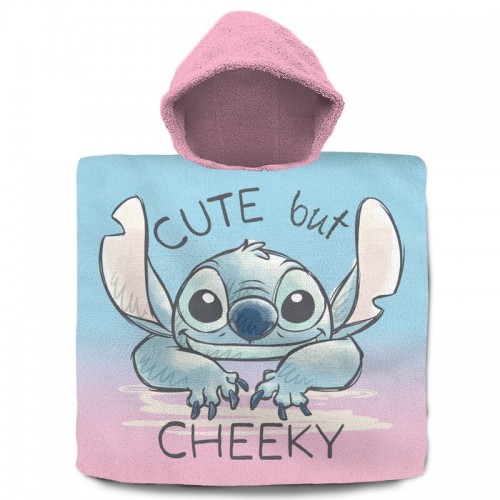 Kids Licensing Lilo and Stitch Poncho "Cute but Cheeky" 60x120εκ. (88464)