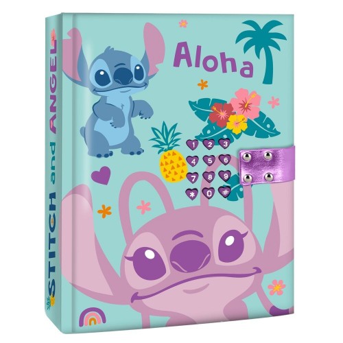 Kids Licensing Ημερολόγιο με Κωδικό Stitch & Angel (88990)