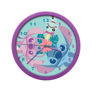 Disney Ρολόι Τοίχου Stitch & Angel (89208)