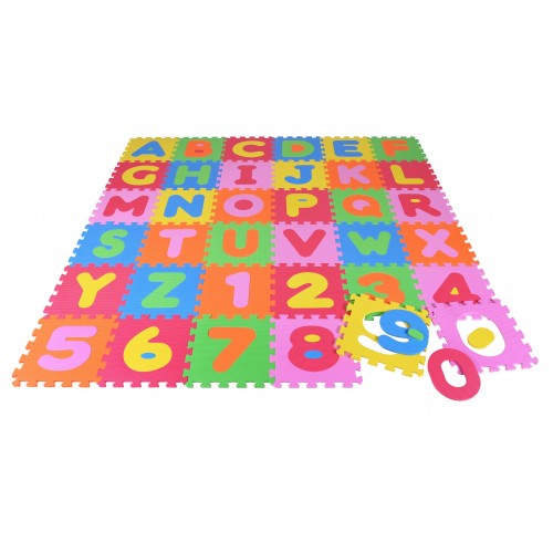 Knorrtoys Puzzle Δαπέδου 86τεμ Αριθμοί και Γράμματα  (21004)