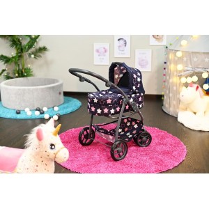 Knorrtoys Καρότσι Coco Star Blue Pink (90743)