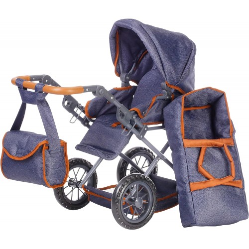 Knorrtoys Καρότσι Ruby Dark Blue Jean (63130)