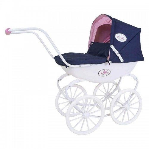 Knorrtoys Καρότσι Classic Vintage Navy Blue Rose Princess (63601)