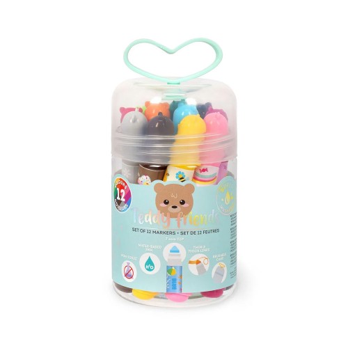 Legami Μαρκαδόροι Σετ12 Teddy Friends (TDM0001)
