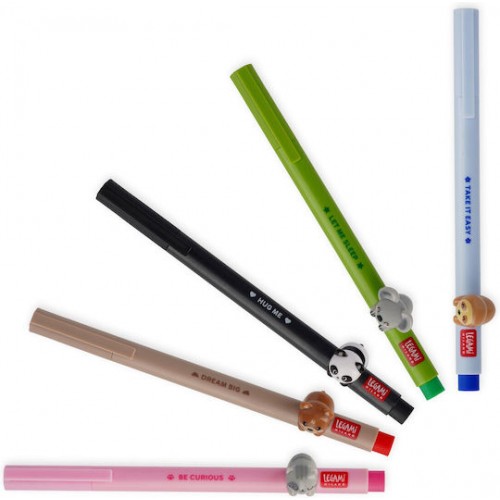 Legami Gel Pen Animal Decoration Cat Ροζ Μελάνι (CPP0002)