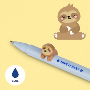 Legami Gel Pen Animal Decoration Sloth Μπλε Μελάνι (CPP0005)