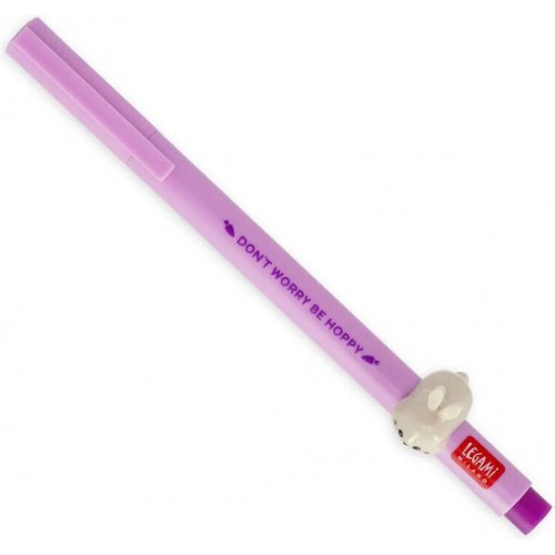 Legami Gel Pen Animal Decoration Bunny Μοβ Μελάνι (CPP0009)