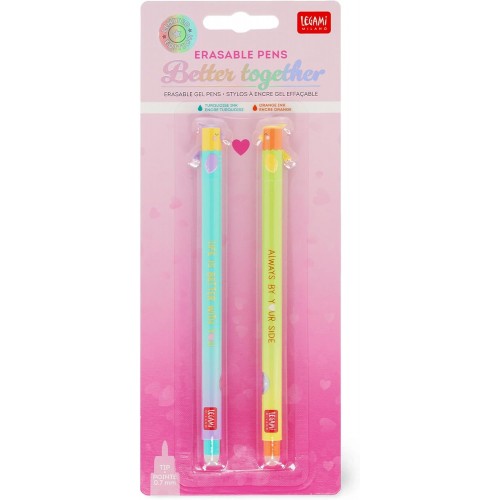 Legami Gel Pen Erasable I love you (EPSET0015) Legami Gel Pen Erasable I love you (EPSET0015)