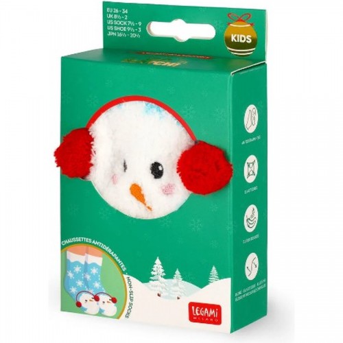 Legami Non Slip XMAS Κάλτσες Snowman Παιδικές 26-34 (KCSXS0004) Legami Non Slip XMAS Κάλτσες Snowman Παιδικές 26-34 (KCSXS0004)