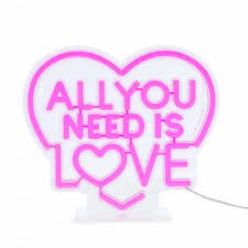 Legami Neon Sign All You Need is Love (NEL0005)