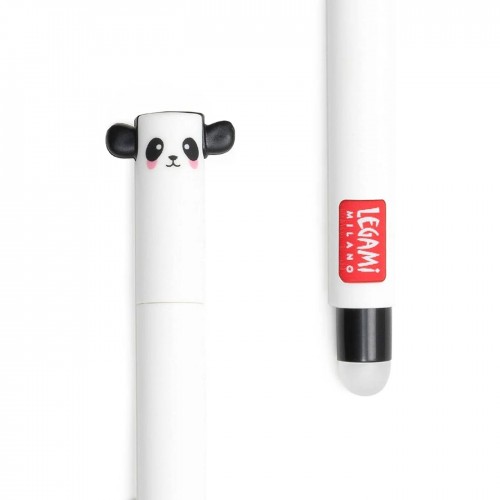 Legami Στυλό Gel Erasable Panda Μαύρο 0.7mm (EP0001)