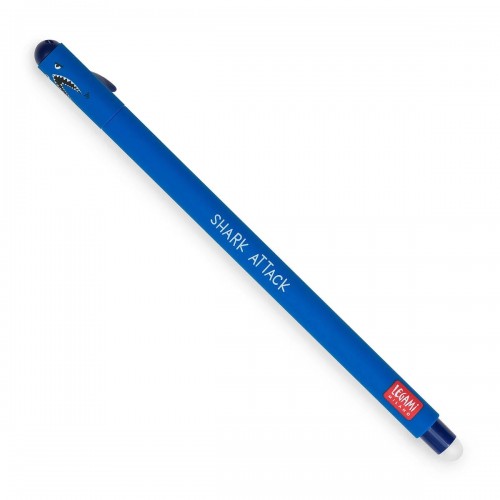 Legami Στυλό Gel Erasable Shark Μπλε 0.7mm (EP0006)