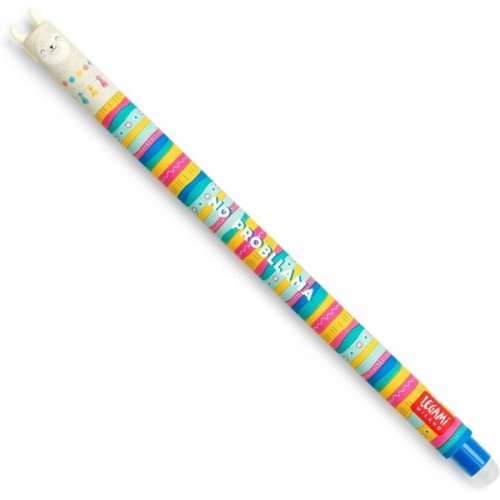 Legami Στυλό Gel Erasable No Probllama Μπλε 0.7m (EP0010)
