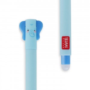 Legami Στυλό Gel Erasable Elephant Μπλε 0.7mm (EP0018)