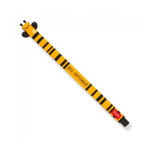 Legami Στυλό Gel Erasable Bee Μαύρο 0.7mm (EP0029)