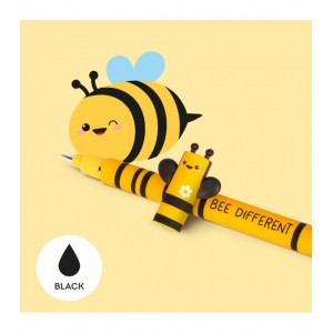 Legami Στυλό Erasable Bee Μαύρο 0.7mm (EP0029)