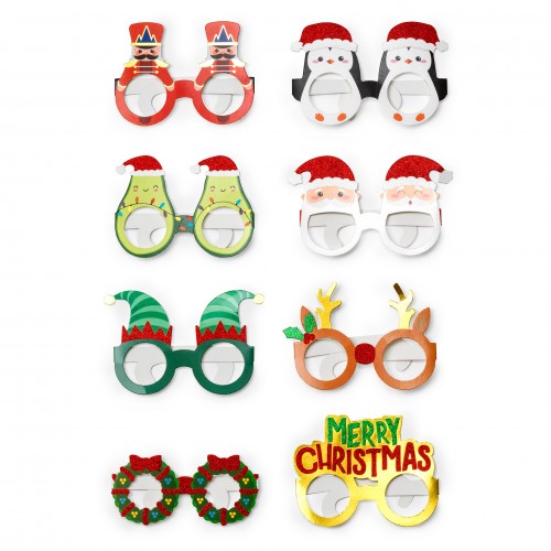 Legami Holiday Paper Eye Glasses Σετ8 (HPE0001)