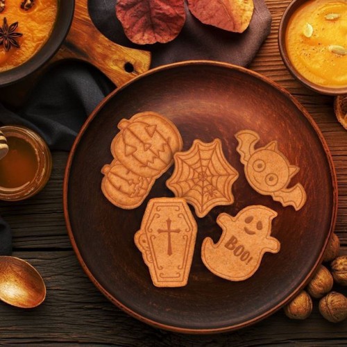 Legami Cookie Cutters With Stamps 5Τμχ (HCC0001)