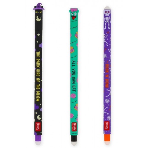 Legami Halloween Σετ Στυλό Gel-The Boo Crew 3pcs. (EPSET0013)