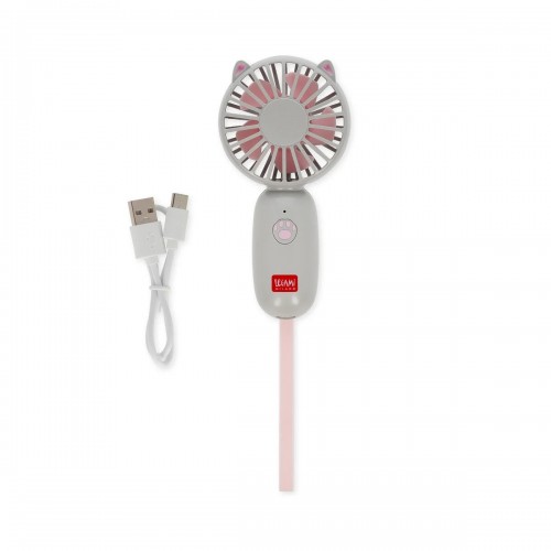 Legami Rechargeable Portable Fan Kitty (MNF0001) Legami Rechargeable Portable Fan Kitty (MNF0001)