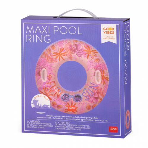 Legami Inflatable Maxi Pool Ring Tropical (SWIM0012)